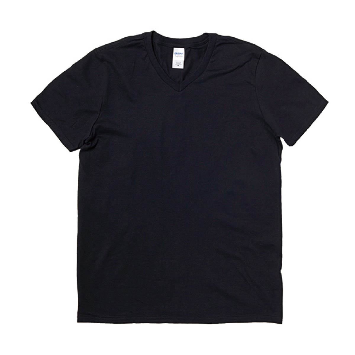 4.5 oz ソフトスタイルVネックTシャツ | メンズ | 1枚 | 64V00 | チェリーレッド