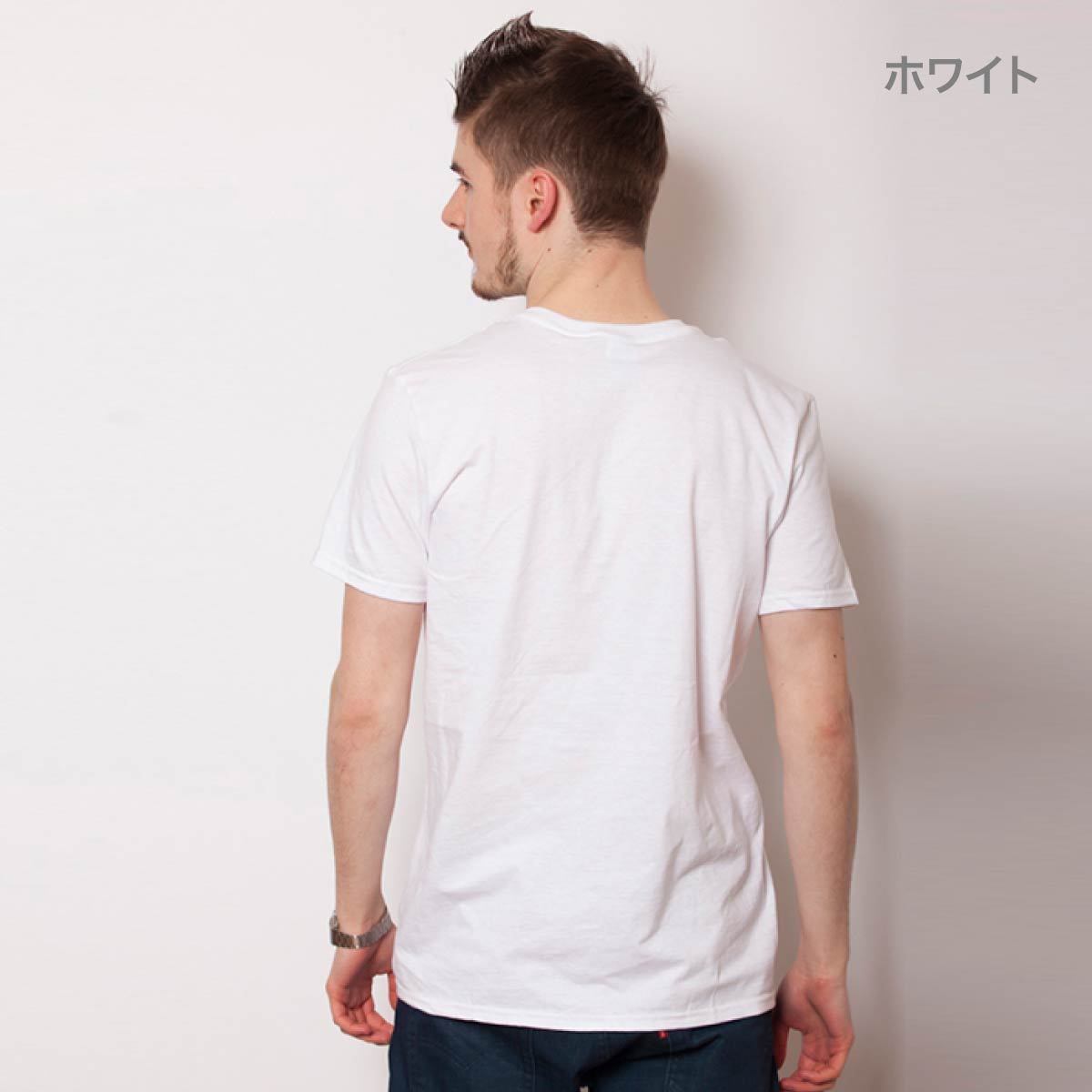 4.5 oz ソフトスタイルVネックTシャツ | メンズ | 1枚 | 64V00 | チェリーレッド