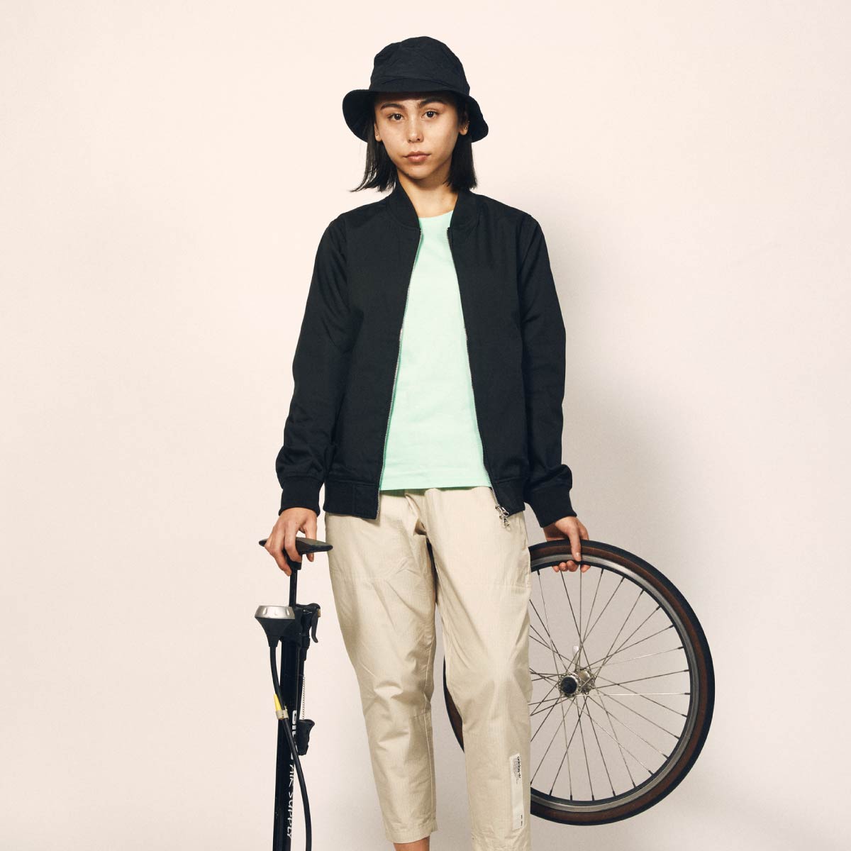 T/C スタジアム ジャケット（裏地付） | ビッグサイズ | 1枚 | 7079-01 | ベージュ