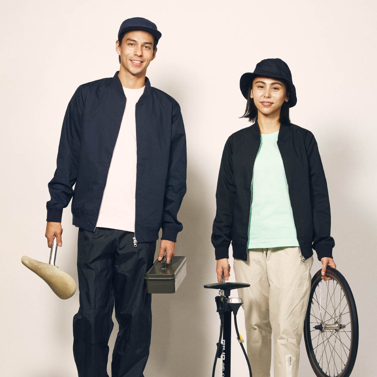 T/C スタジアム ジャケット（裏地付） | ビッグサイズ | 1枚 | 7079-01 | ベージュ