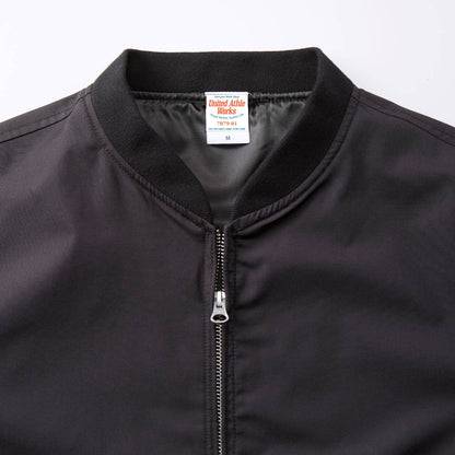 T/C スタジアム ジャケット（裏地付） | ビッグサイズ | 1枚 | 7079-01 | ブラック