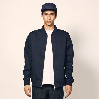 T/C スタジアム ジャケット（裏地付） | ビッグサイズ | 1枚 | 7079-01 | ブラック