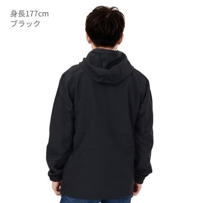 コットンライク ナイロン アノラック パーカ（一重） | メンズ | 1枚 | 7211-01 | アンティークグリーン