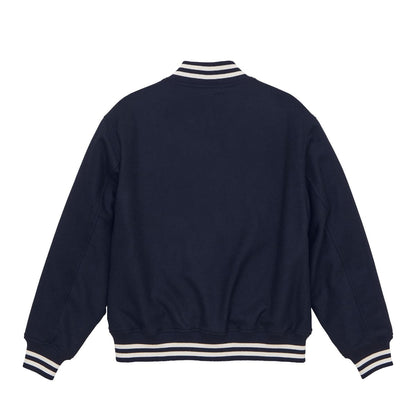 メルトン スタジアム ジャケット | メンズ | 1枚 | 7494-01 | ビリヤードグリーン/ホワイト