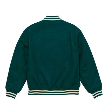 メルトン スタジアム ジャケット | メンズ | 1枚 | 7494-01 | ビリヤードグリーン/ホワイト