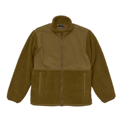 シープボア フリース スタンド ジャケット（裏地付） | メンズ | 1枚 | 7495-01 | コヨーテブラウン