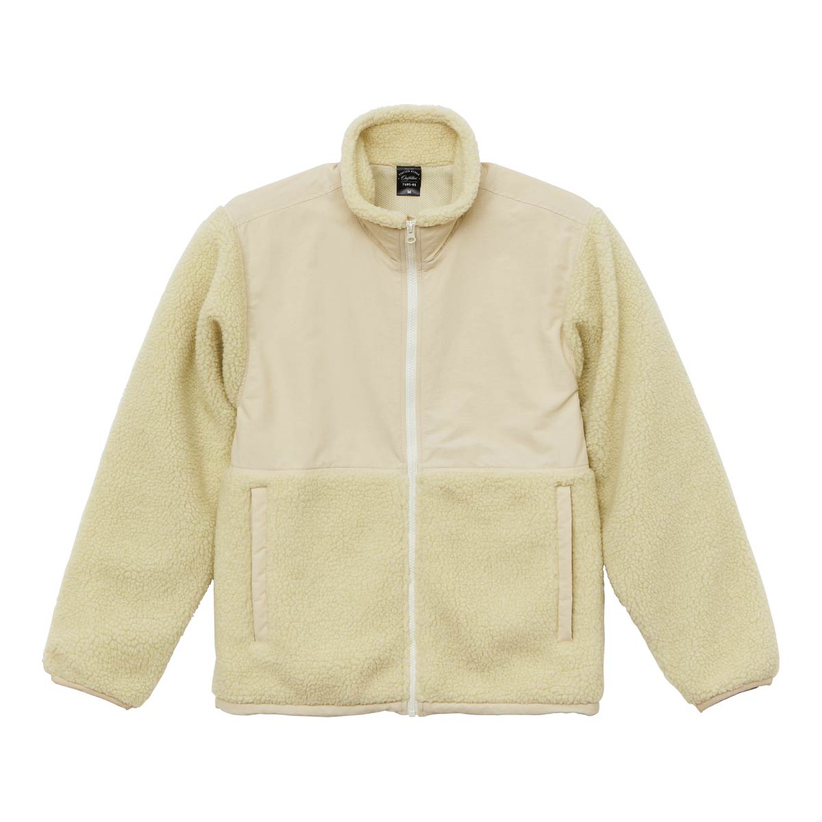 シープボア フリース スタンド ジャケット（裏地付） | メンズ | 1枚 | 7495-01 | コヨーテブラウン