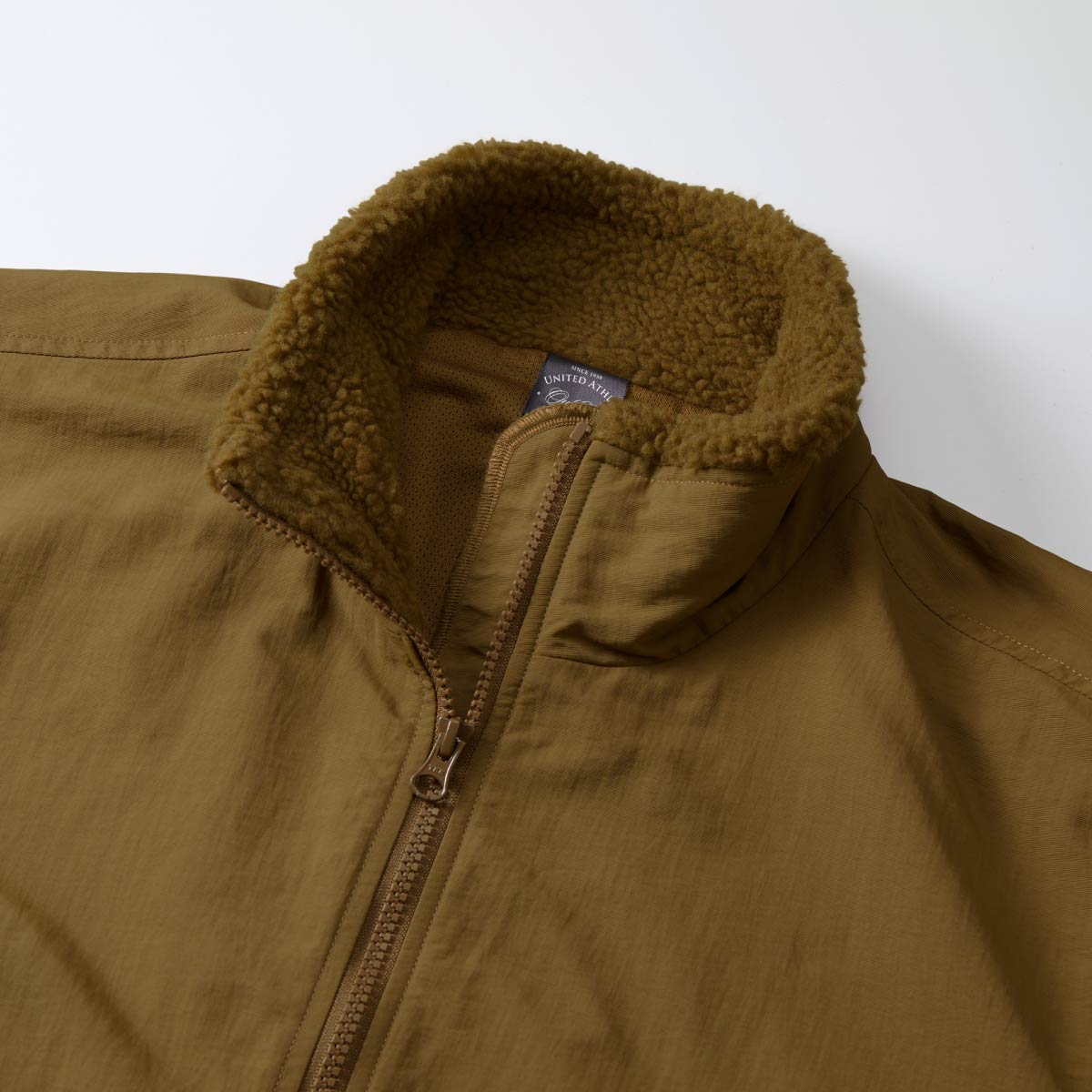 シープボア フリース スタンド ジャケット（裏地付） | メンズ | 1枚 | 7495-01 | コヨーテブラウン