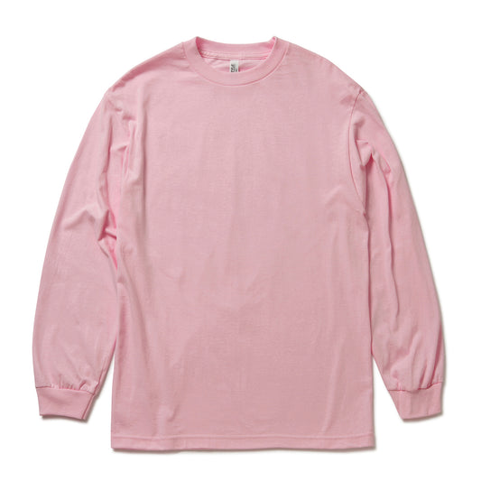 6.0オンス クラシック 長袖Tシャツ | ビッグサイズ | 1枚 | 1304 | ピンク