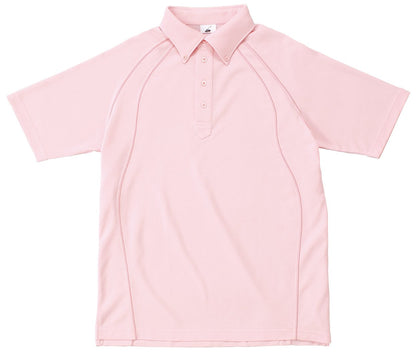 ボタンダウンポロシャツ | メンズ | 1枚 | BDP-262 | ピンク