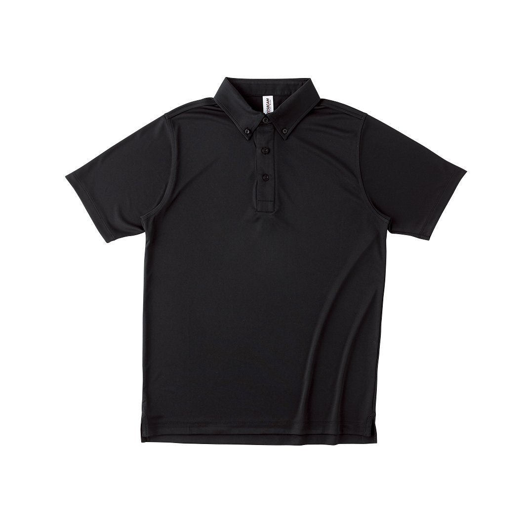 ファンクショナル ドライ BD ポロシャツ | ビッグサイズ | 1枚 | FDB-270 | ブラック