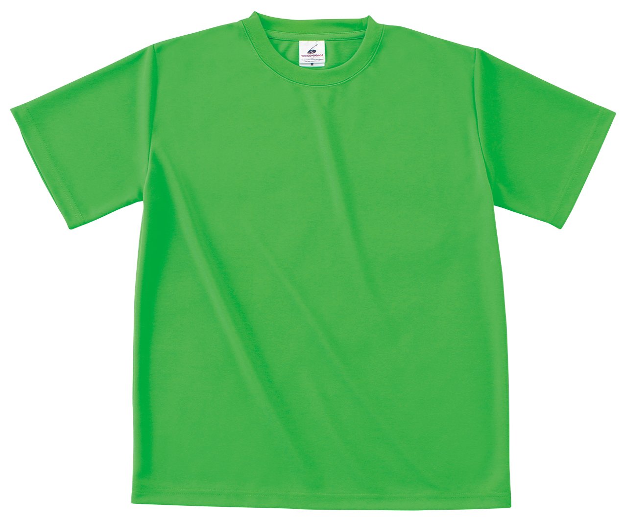 ファイバーTシャツ | メンズ | 1枚 | POT-104 | 蛍光グリーン