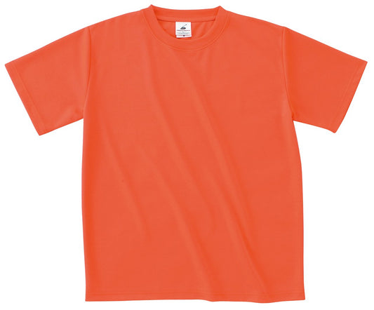 ファイバーTシャツ | メンズ | 1枚 | POT-104 | 蛍光オレンジ