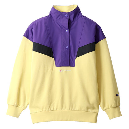 SNAP SWEATSHIRT | レディース | 1枚 | CW-R011 | サンドベージュ