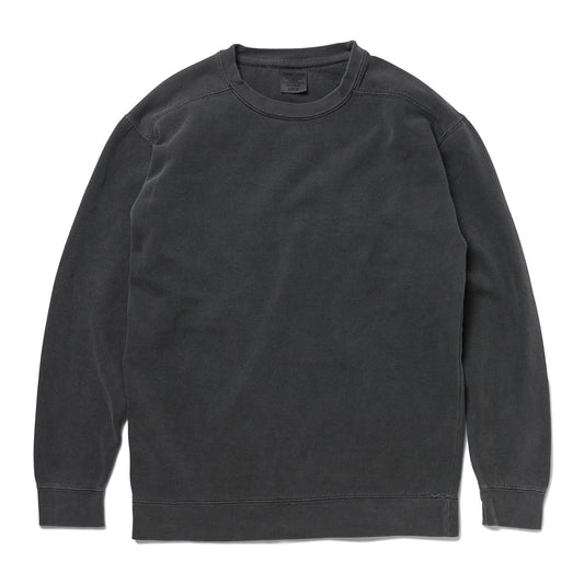 9.5 oz ガーメントダイ クルーネック スウェットシャツ | メンズ | 1枚 | 1566 | ペッパー