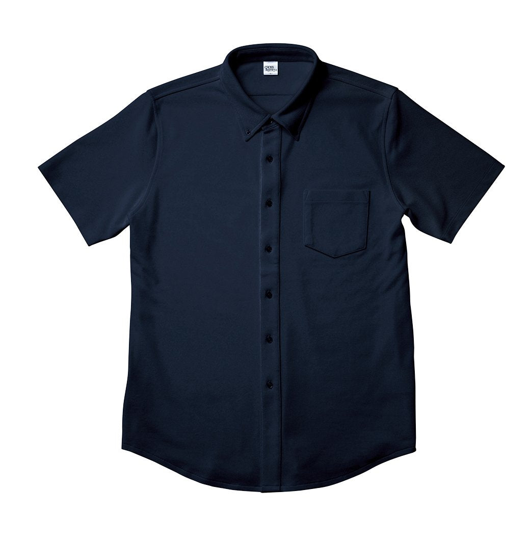 ビズスタイル ニットシャツ | メンズ | 1枚 | BNS-266 | ネイビー