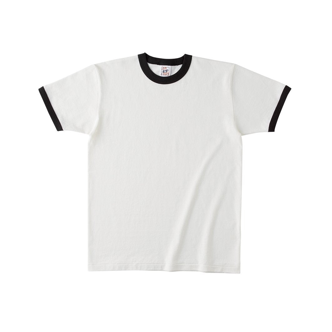 オープンエンド マックスウェイト リンガーTシャツ | メンズ | 1枚 | OE1121 | ナチュラル×スミクロ