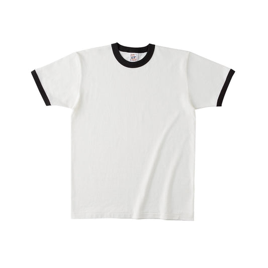 オープンエンド マックスウェイト リンガーTシャツ | メンズ | 1枚 | OE1121 | ナチュラル×スミクロ