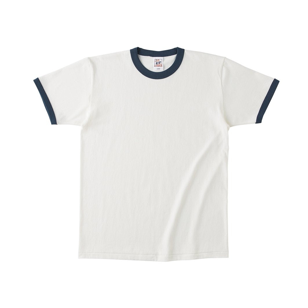 オープンエンド マックスウェイト リンガーTシャツ | ビッグサイズ | 1枚 | OE1121 | ナチュラル×デニム