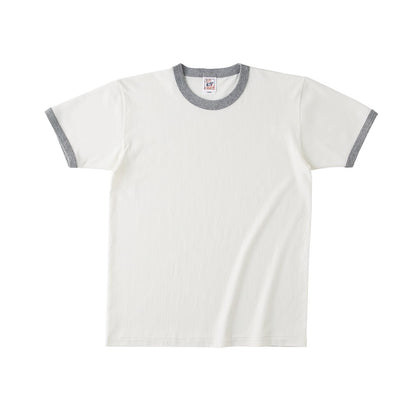 オープンエンド マックスウェイト リンガーTシャツ | メンズ | 1枚 | OE1121 | ナチュラル×ヘザーグレー