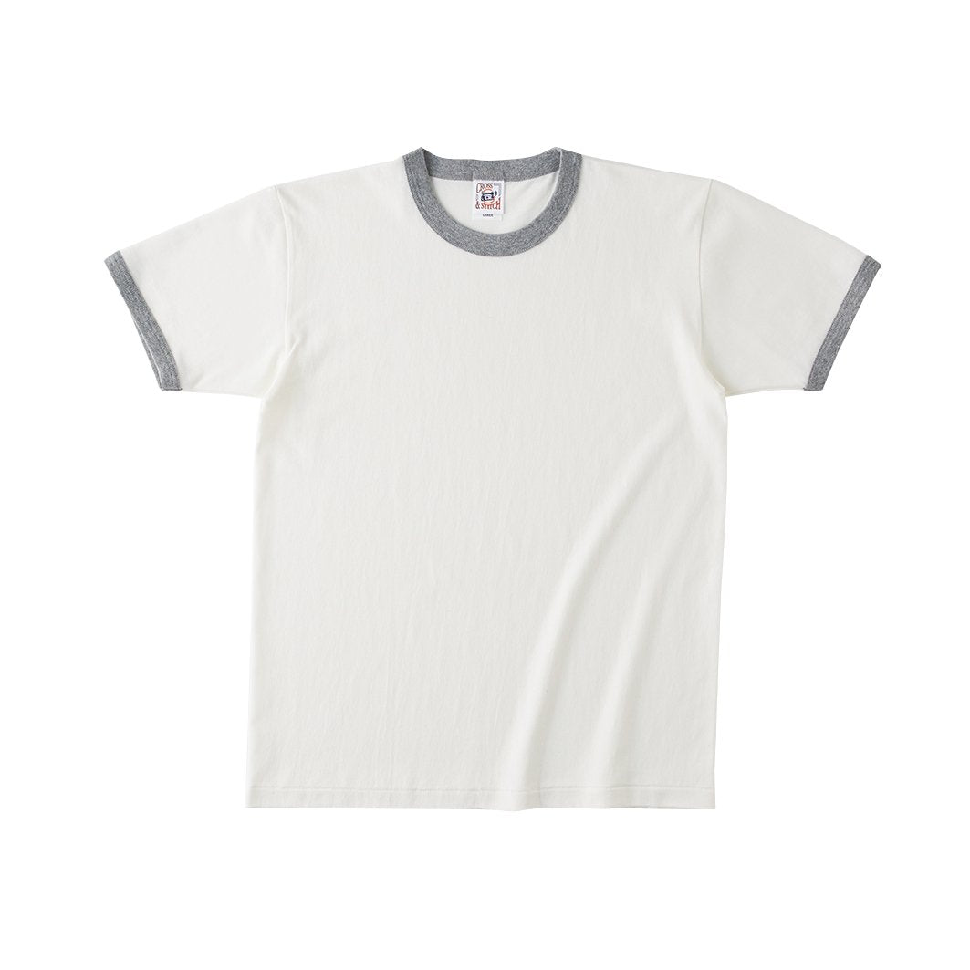 オープンエンド マックスウェイト リンガーTシャツ | ビッグサイズ | 1枚 | OE1121 | ナチュラル×ヘザーグレー