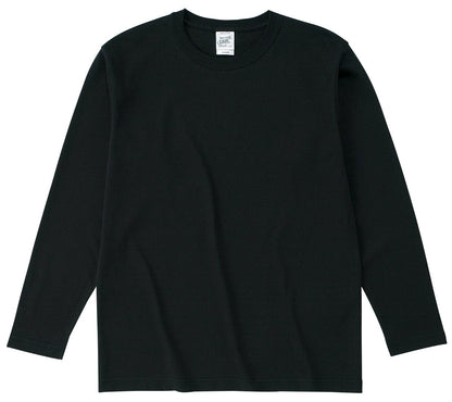 オープンエンド マックスウェイト ロングスリーブ Tシャツ（リブ無し） | メンズ | 1枚 | OE1210 | ブラック(SBK)