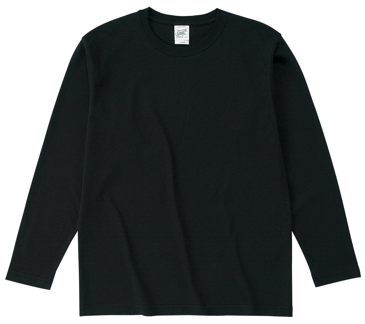 オープンエンド マックスウェイト ロングスリーブ Tシャツ（リブ無し） | キッズ | 1枚 | OE1210 | ブラック(SBK)