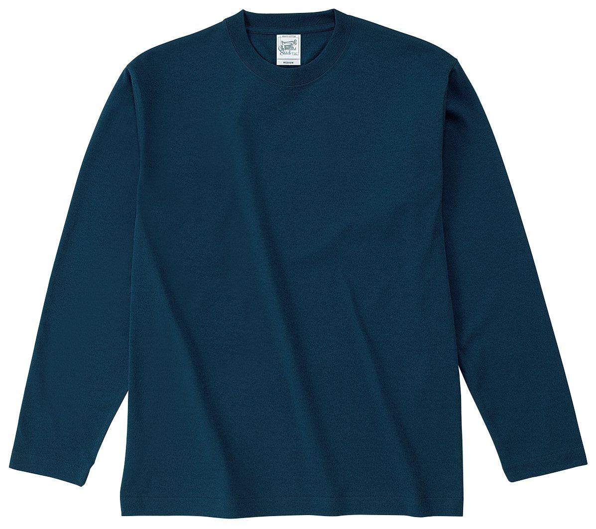 オープンエンド マックスウェイト ロングスリーブ Tシャツ（リブ無し） | ビッグサイズ | 1枚 | OE1210 | ネイビー