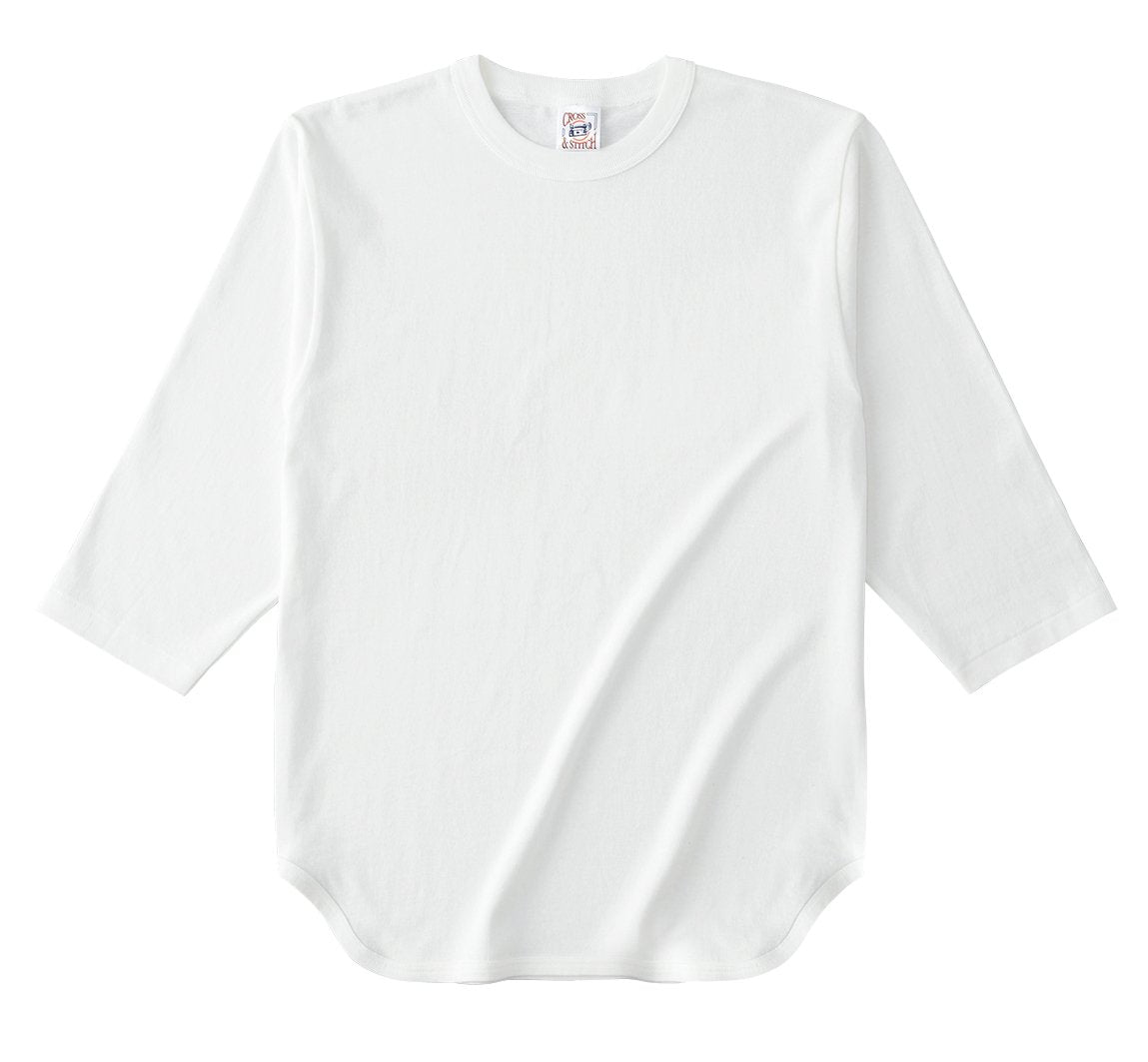 オープンエンド 3/4スリーブ ベースボールTシャツ | メンズ | 1枚 | OE1230 | ナチュラル