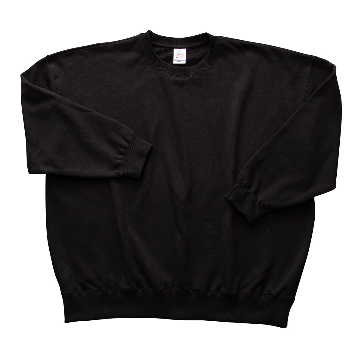レギュラーウェイトビッグシルエットスウェットシャツ | メンズ | 1枚 | SB2280 | ブラック
