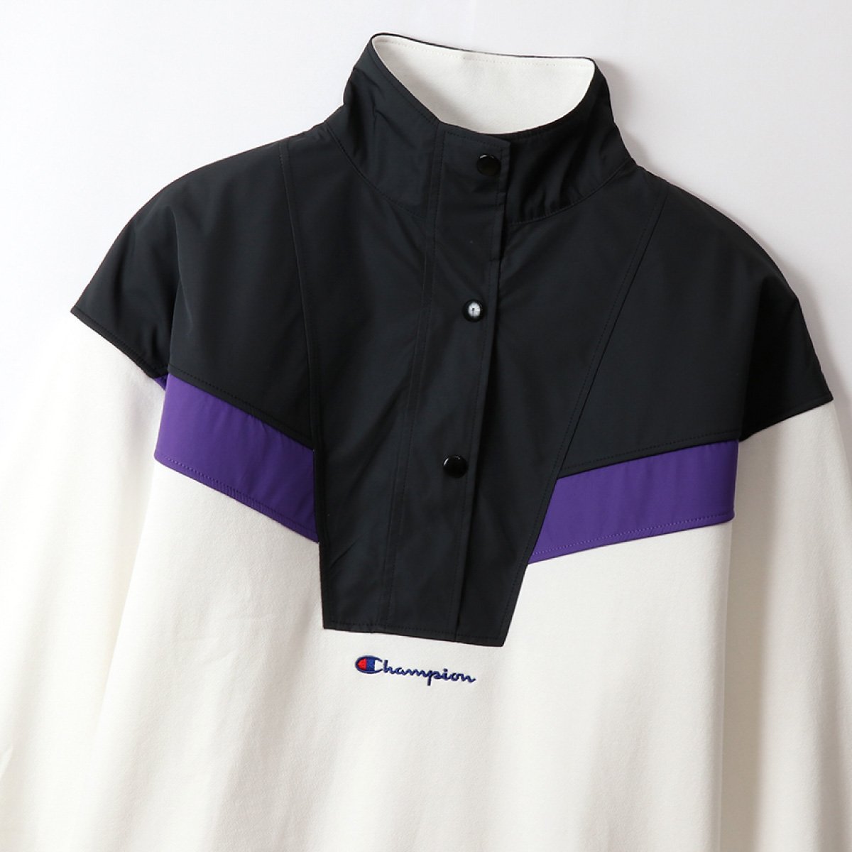 SNAP SWEATSHIRT | レディース | 1枚 | CW-R011 | サンドベージュ