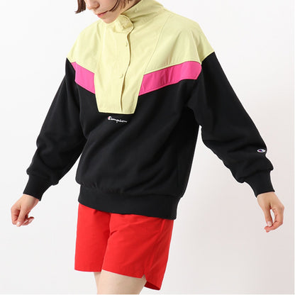 SNAP SWEATSHIRT | レディース | 1枚 | CW-R011 | サンドベージュ