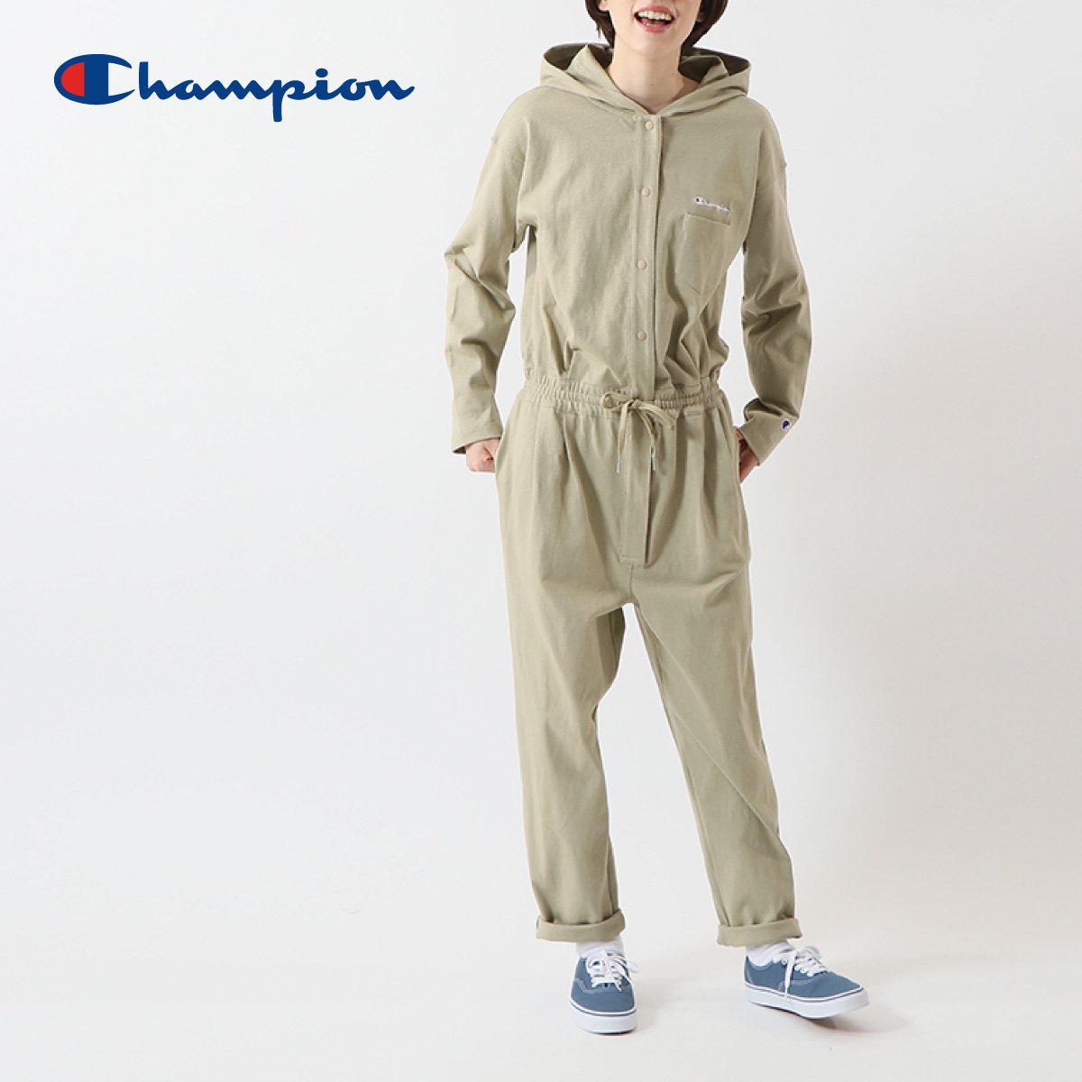 JUMPSUIT | レディース | 1枚 | CW-S407 | ネイビー