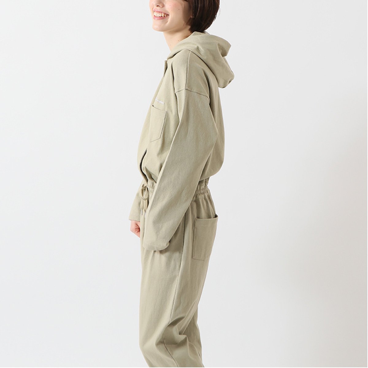 JUMPSUIT | レディース | 1枚 | CW-S407 | ブリーチベージュ
