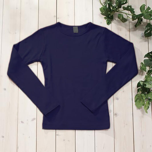 L/S　Tシャツ | レディース | 1枚 | DM4510 | ネイビー