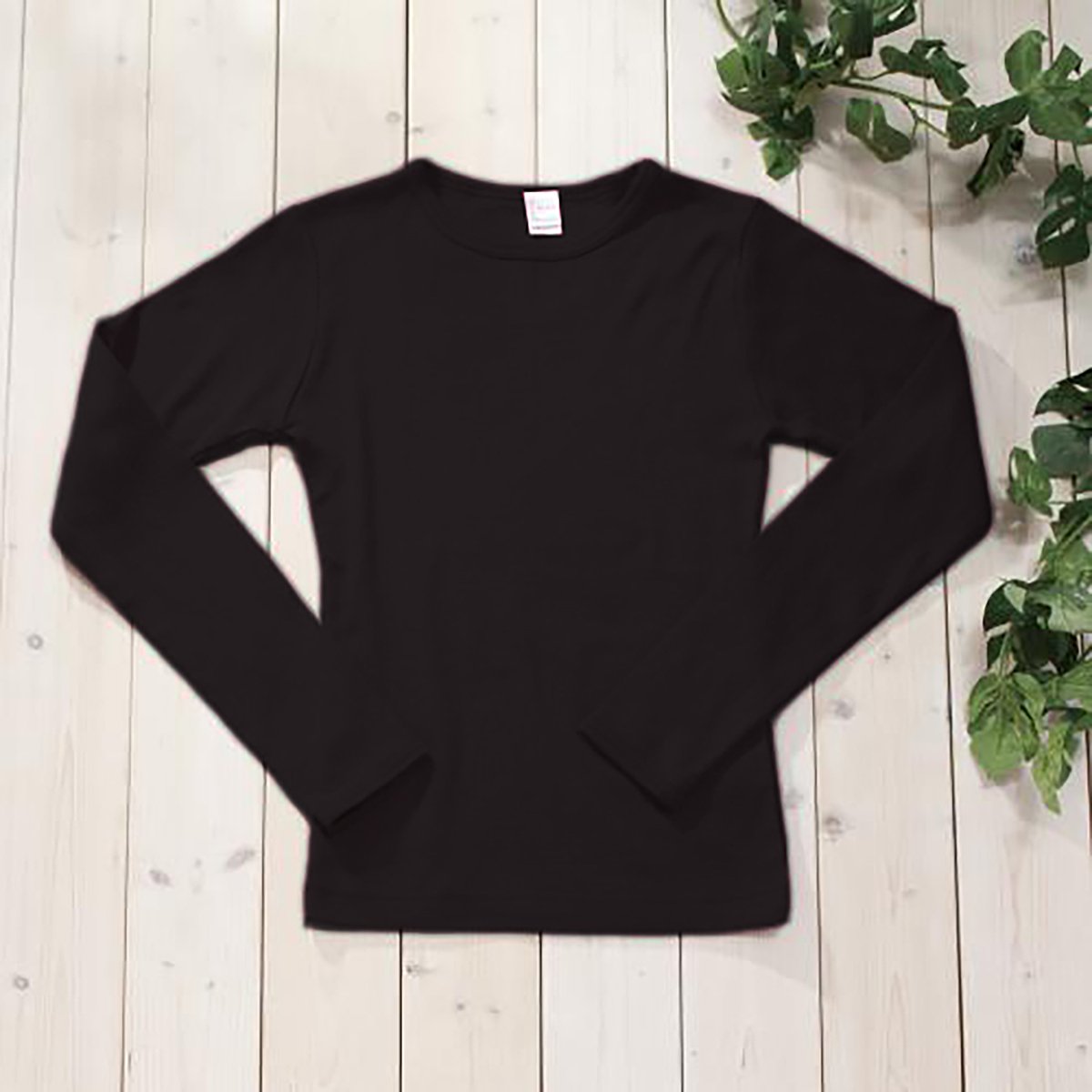 L/S　Tシャツ | レディース | 1枚 | DM4510 | スーパーブラック