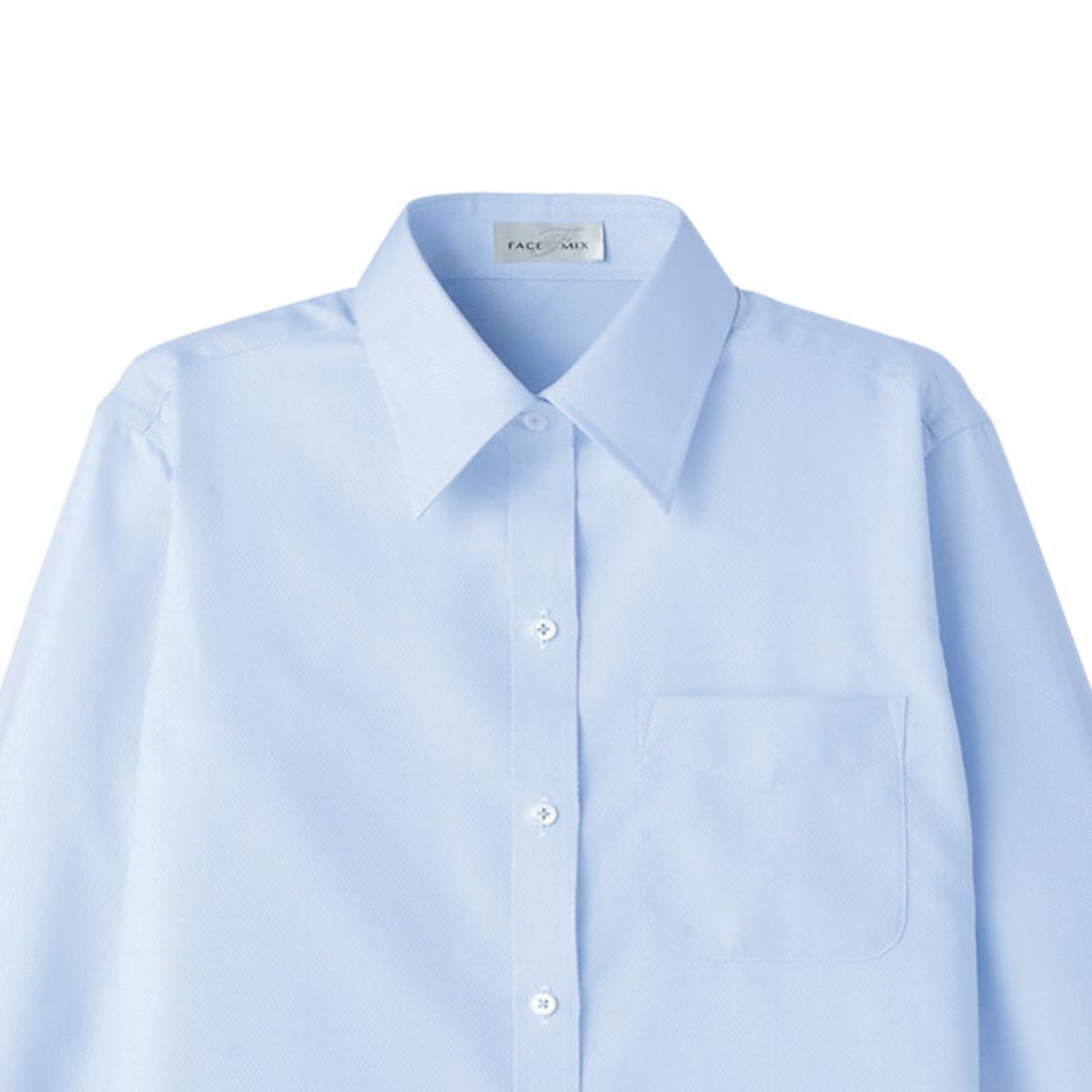 吸汗速乾長袖ブラウス | レディース | 1枚 | FB4012L | ホワイト