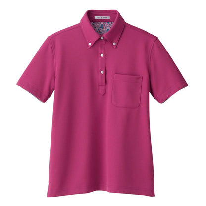 レディスポロシャツ(花柄 B)　 | レディース | 1枚 | FB4019L | ラベンダー