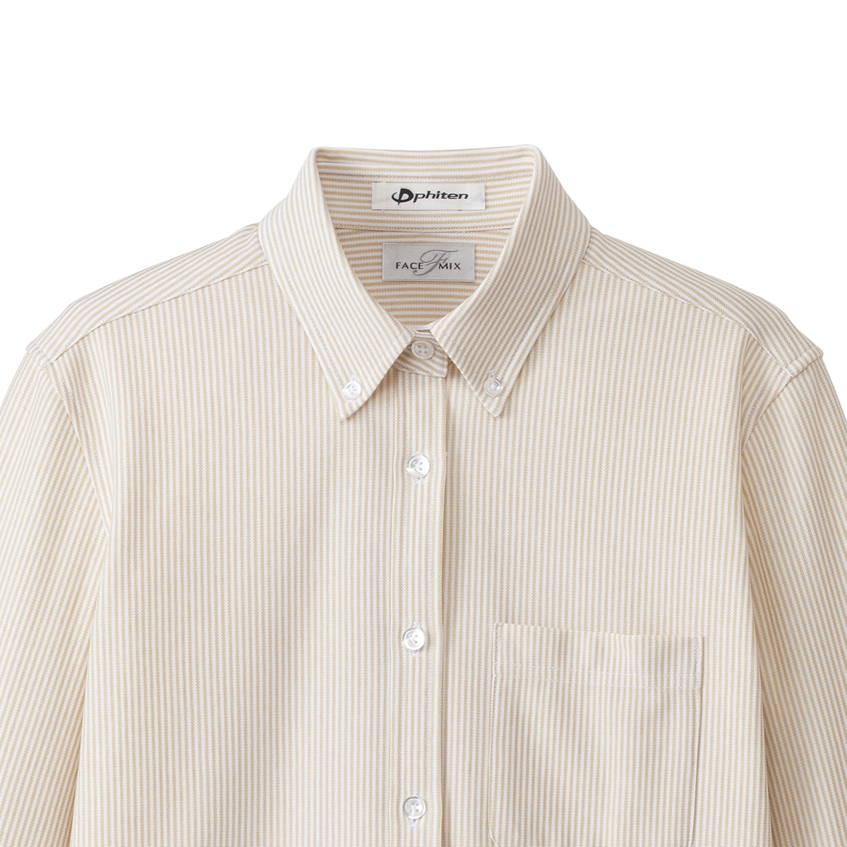 レディスニット吸汗速乾長袖ブラウス | レディース | 1枚 | FB4021L | ベージュ