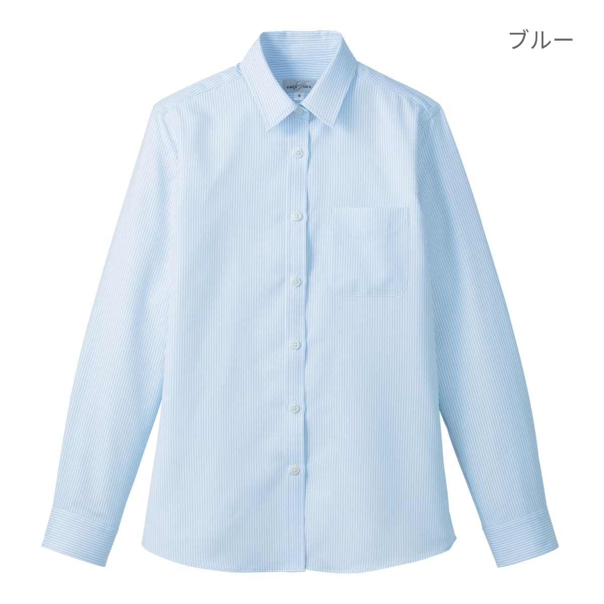 吸汗速乾レディス長袖ブラウス | レディース | 1枚 | FB4030L | ピンク