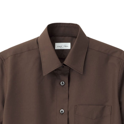 レディスレギュラーカラー半袖ブラウス | レディース | 1枚 | FB4036L | ブラック