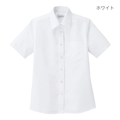 レディスレギュラーカラー半袖ブラウス | レディース | 1枚 | FB4036L | ブラック