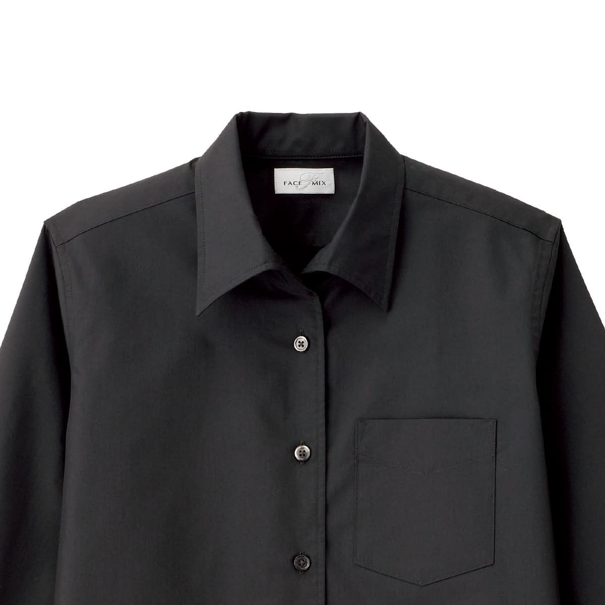 レディス開襟 七分袖ブラウス | レディース | 1枚 | FB4039L | ブラウン