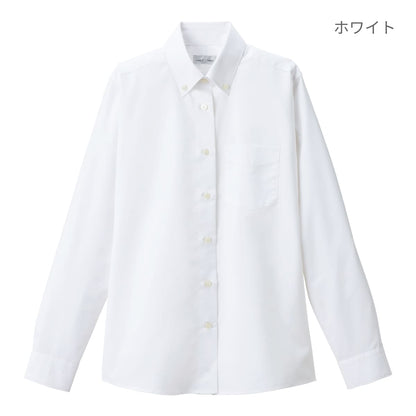 レディスボダンダウン長袖ブラウス | レディース | 1枚 | FB4044L | ブラック