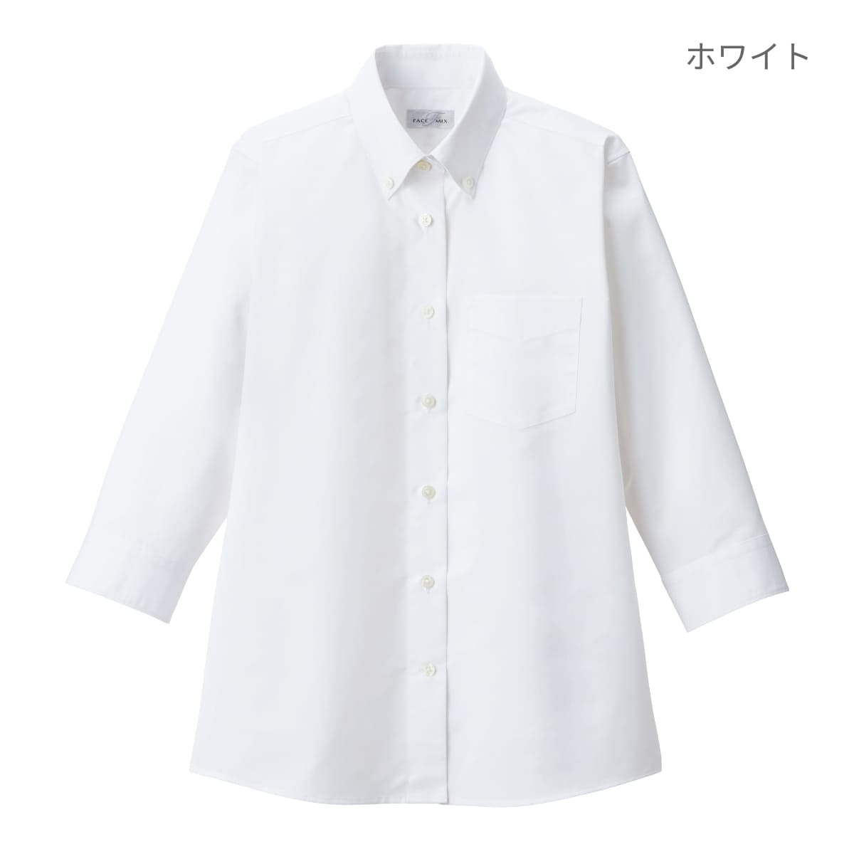 レディスボダンダウン七分袖ブラウス | レディース | 1枚 | FB4045L | ブラック