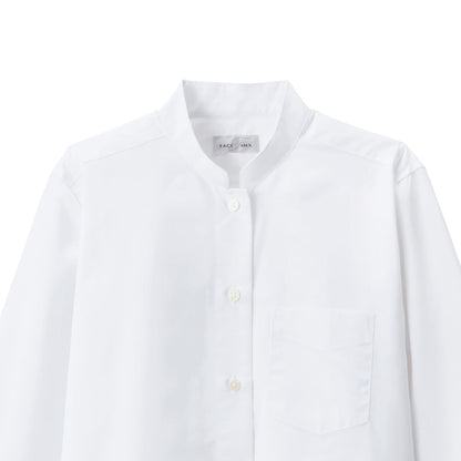 レディススタンダードカラー長袖ブラウス | レディース | 1枚 | FB4046L | ホワイト