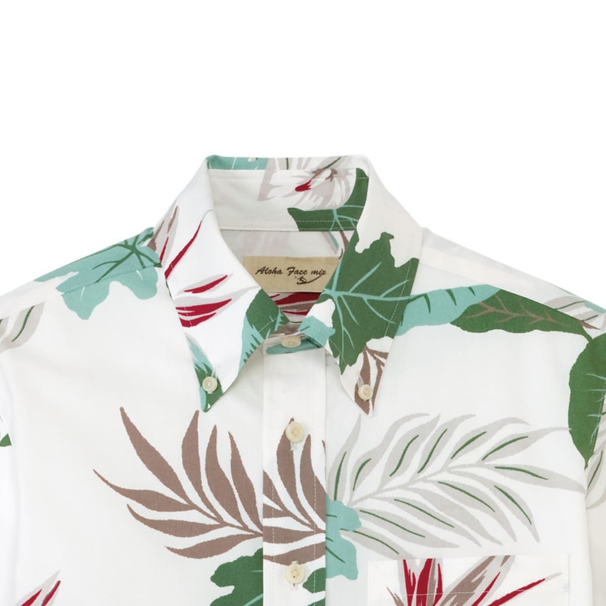 アロハシャツ | メンズ | 1枚 | FB4518U | レッド