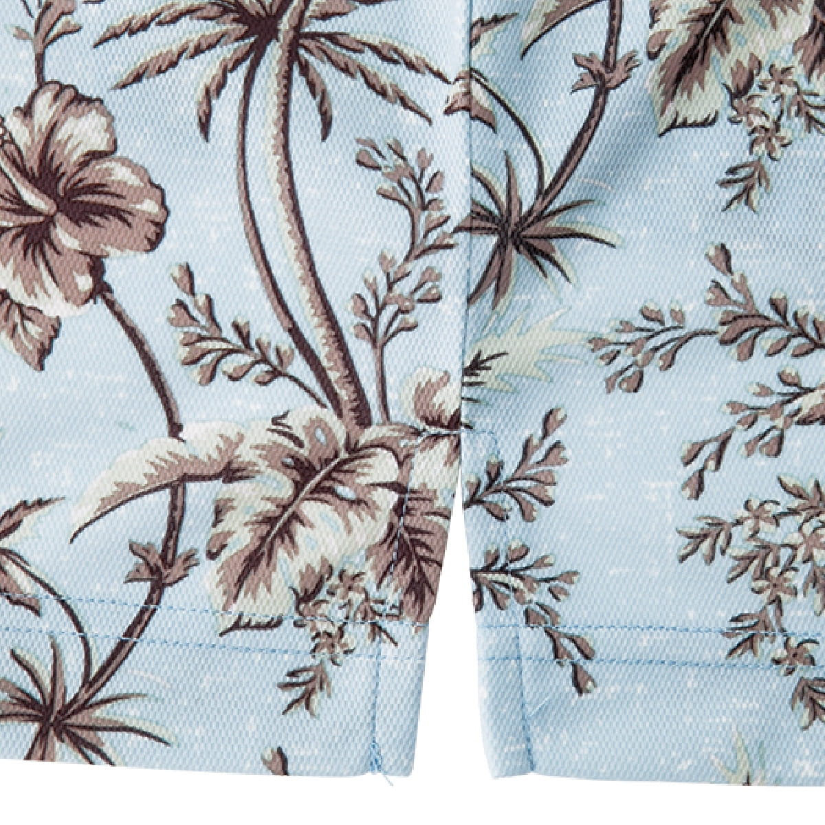 アロハポロシャツ（ヤシ柄） | メンズ | 1枚 | FB4524U | イエロー