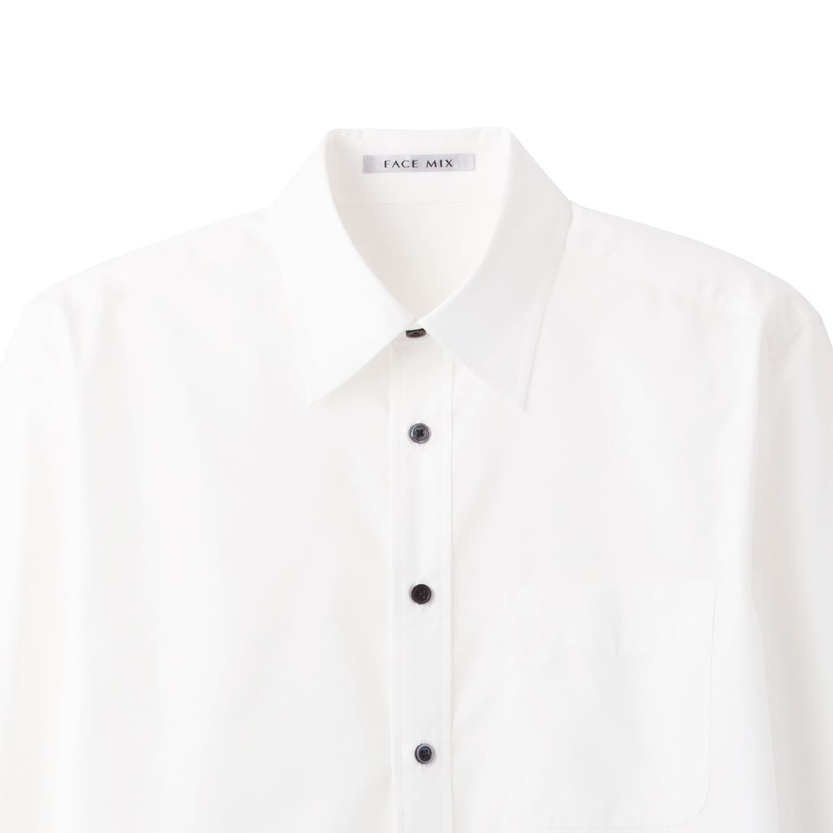 ブロードレギュラーカラー七分袖シャツ | メンズ | 1枚 | FB4528U | ブルー