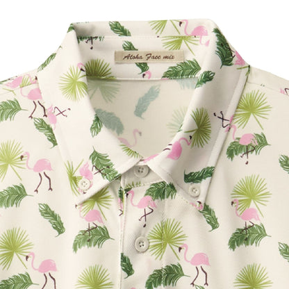 アロハポロシャツ（パイナップル） | メンズ | 1枚 | FB4548U | ネイビー